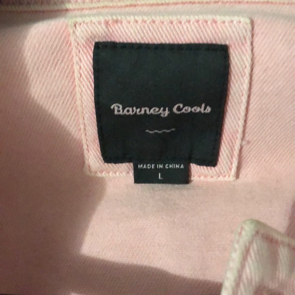 Pink denim Barney Cools jacket - Picture 2 of 4
